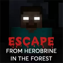Escape From Herobrine In The Forest